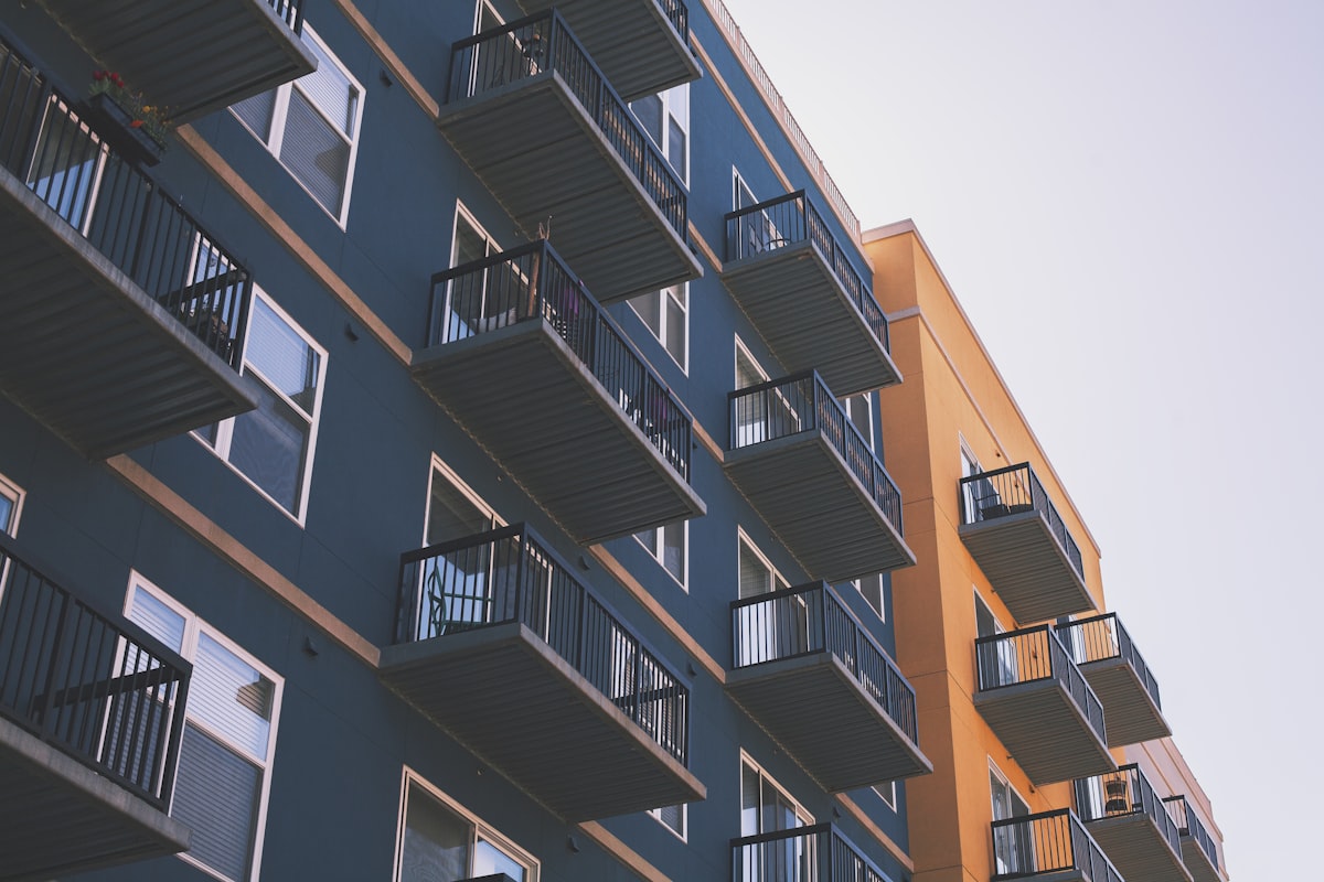 Multi-storey residential apartment township